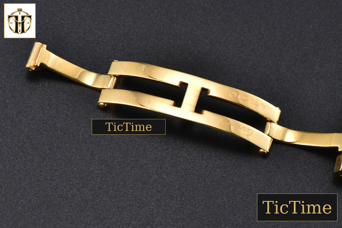 Panthère Secrete Ladies 27mm BVF YG White Dial YG Bracelet Ronda Quartz — foto 25