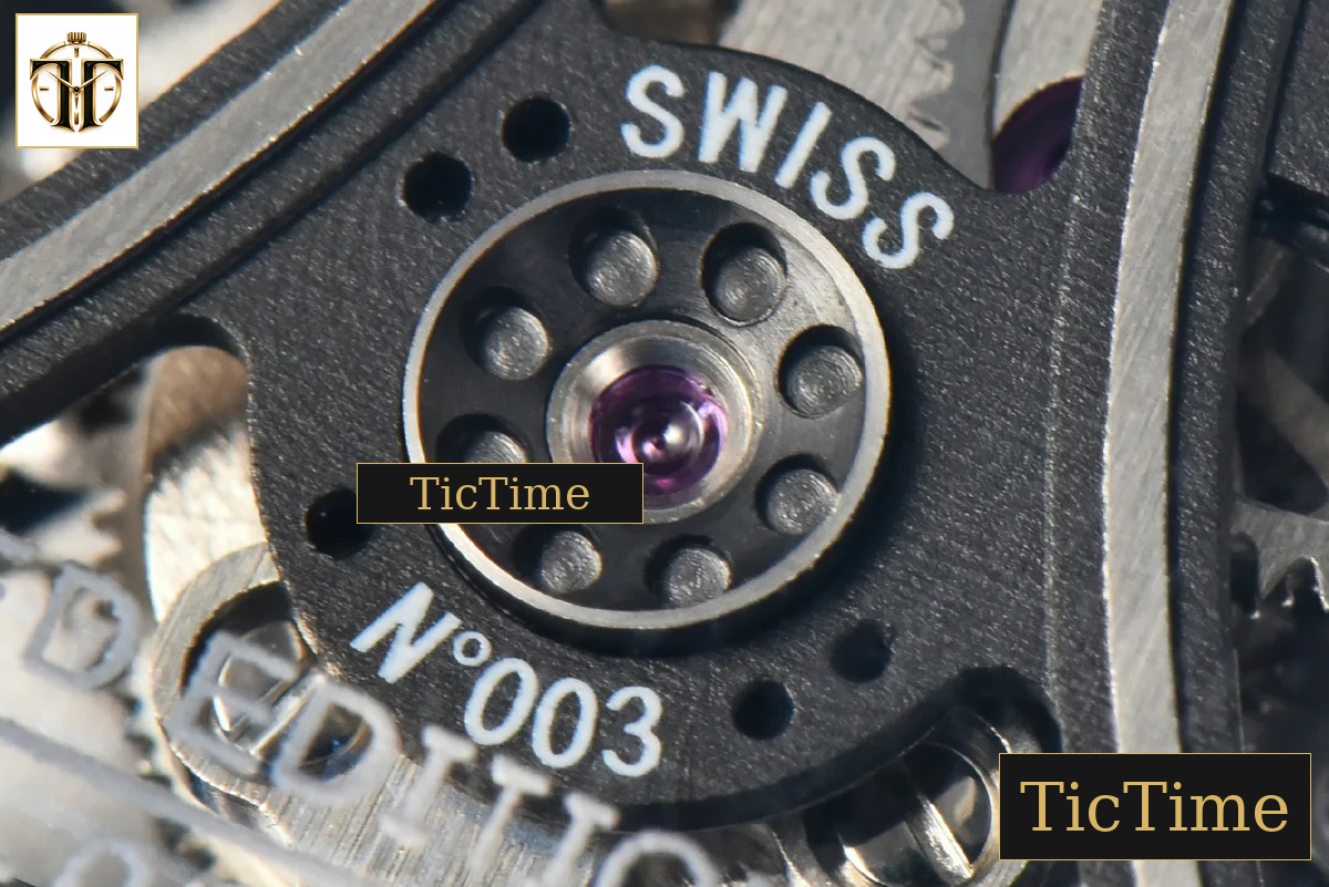 Transparent Case Tourbillon RM053-02 44.5mm JBF Ice Blue Rubber Strap — foto 25