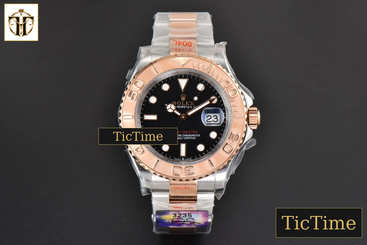 Yacht-Master 126621 40mm CSF RG/SS 904L Black Dial RG/SS Bracelet VR3235 — foto 3