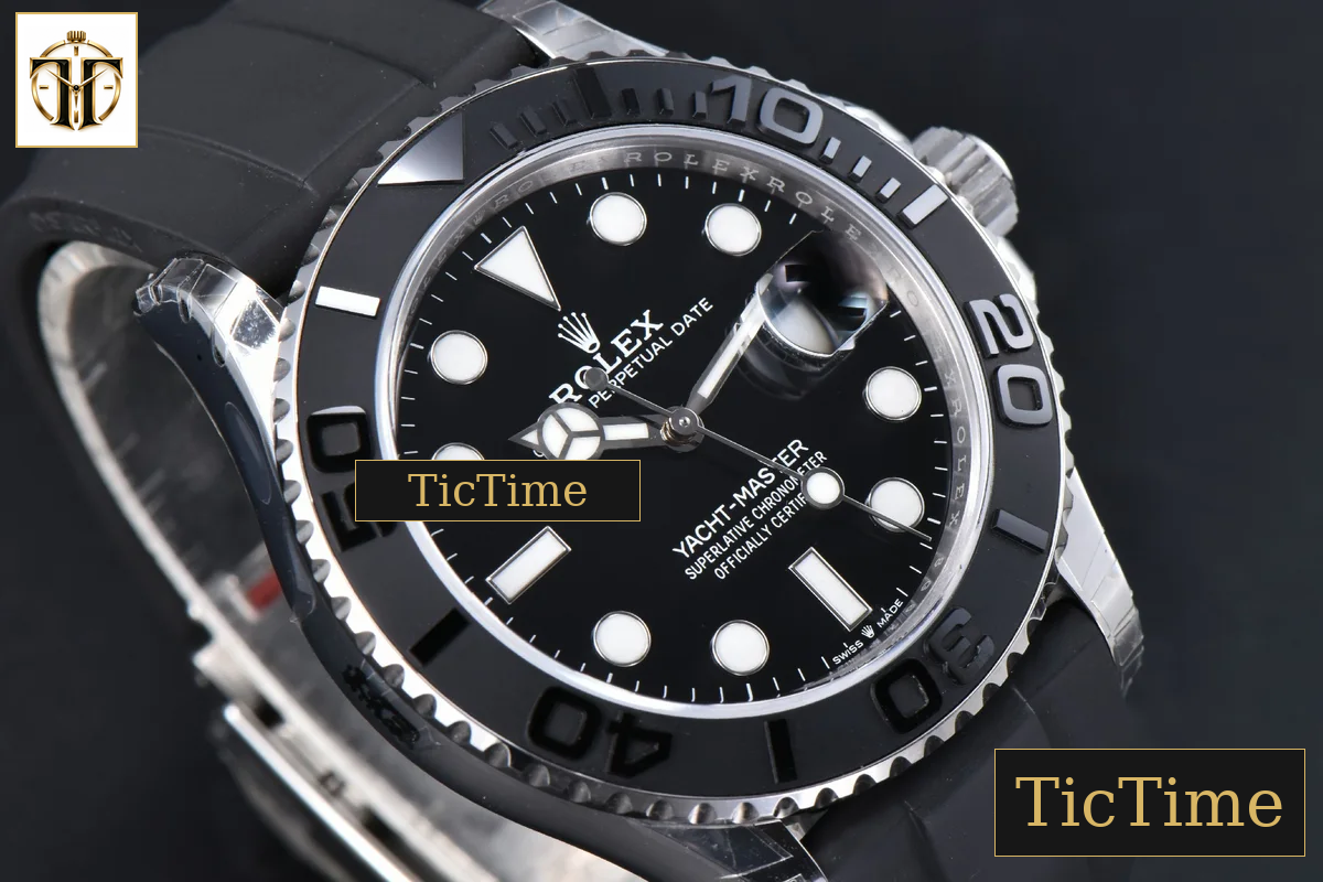 Yacht-Master 904L 226659 42mm VSF Ceramic Black Dial Oysterflex Strap (Tungsten V3) VS3235 — foto 14