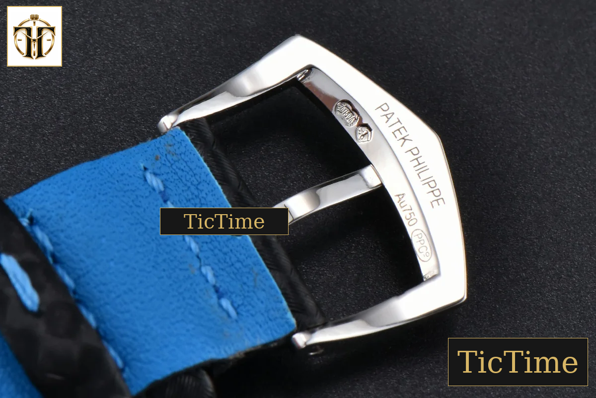 Calatrava 6007G 40mm ZF Black Dial Blue Hand Nylon Strap 9015 — foto 28