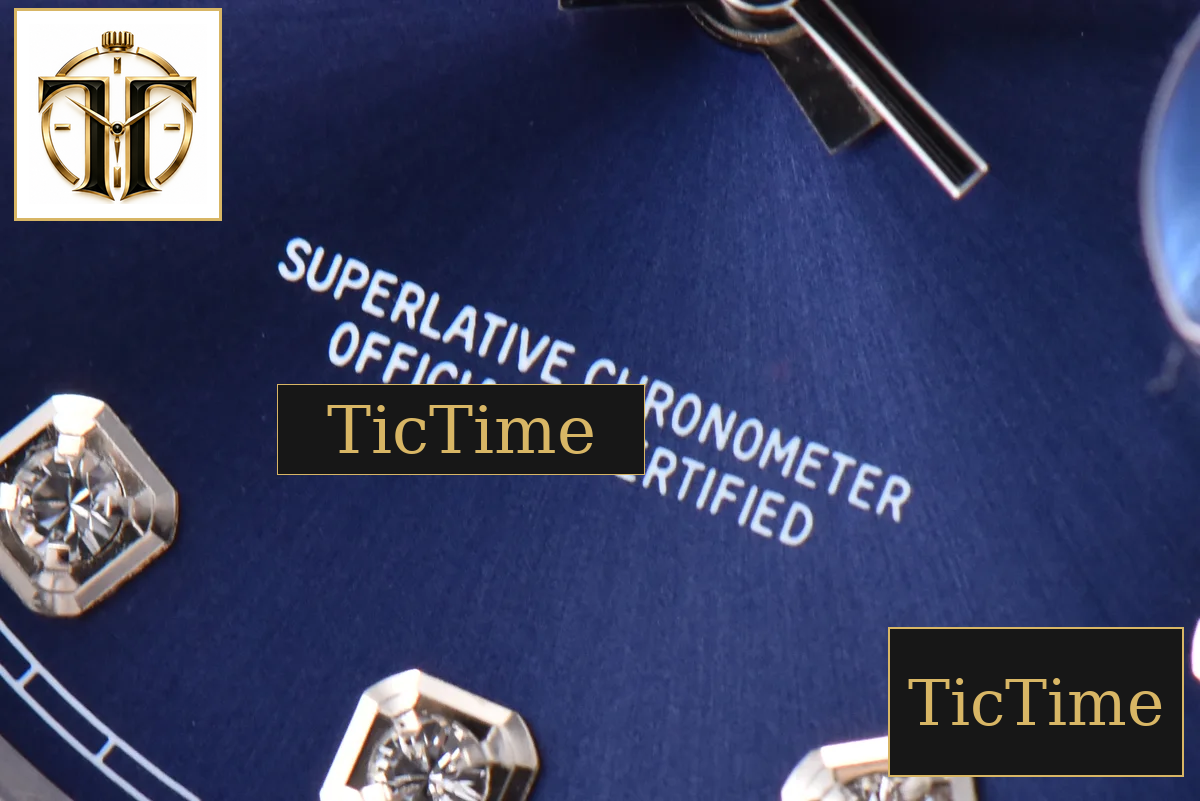 DateJust 36mm GMF SS Blue Dial Diamond Marker Jubilee Bracelet VR3235 — foto 8