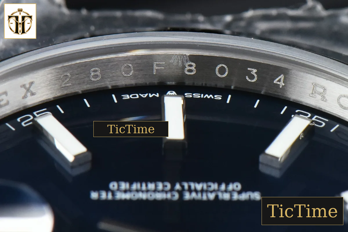 DateJust Smooth Bezel 126300 41mm VSF Blue Dial Jubilee Bracelet VS3235 — foto 8