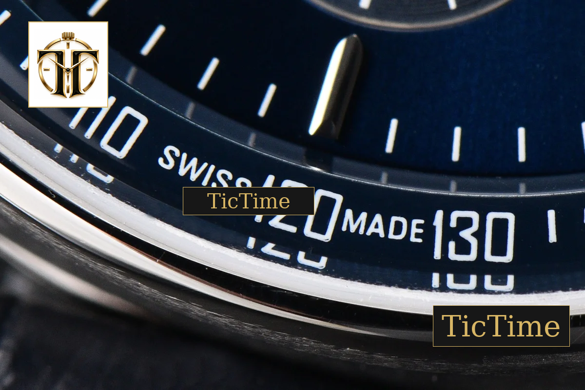 Code 11.59 Chrono 26393 41mm APSF SS Blue Dial Black Leather Strap SA4401 — foto 21