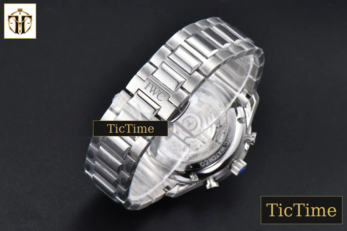 Portuguese IW371609 41mm ZF Black Dial SS Bracelet A96355 — foto 16