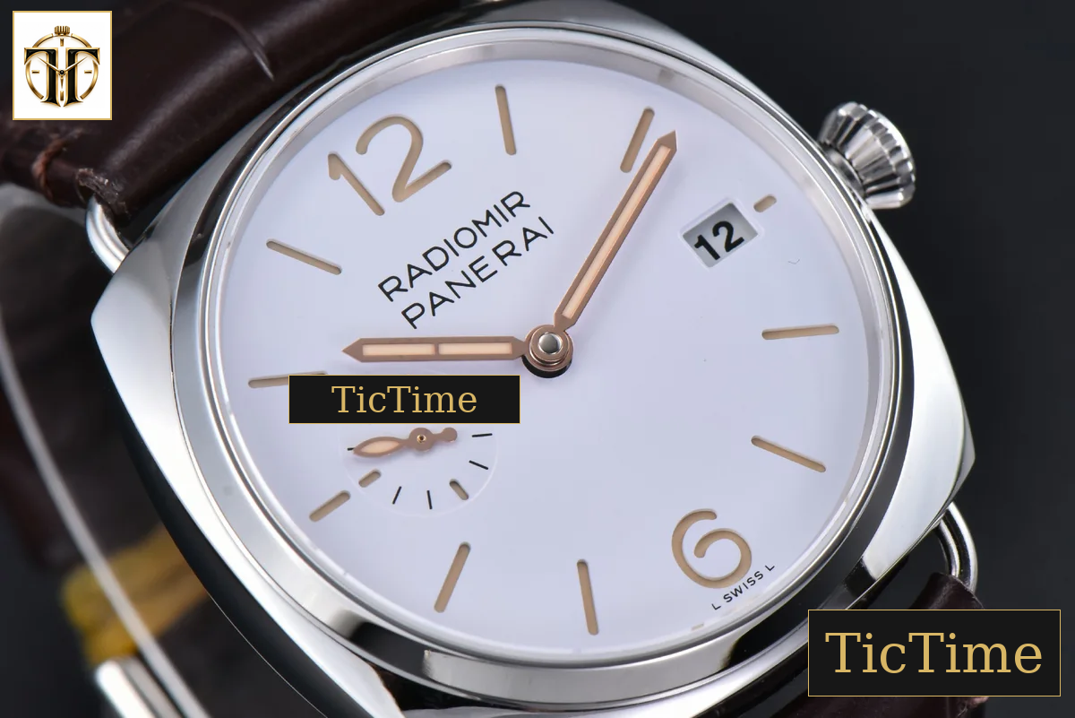 Radiomir PAM1292 40mm VSF White Dial Leather Strap P900 — foto 11