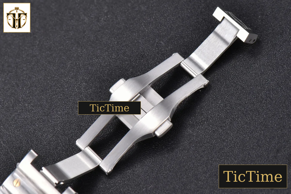 Santos de Cartier XL 40mm BVF YG/SS White Dial YG/SS Bracelet Miyota 9019 — foto 17