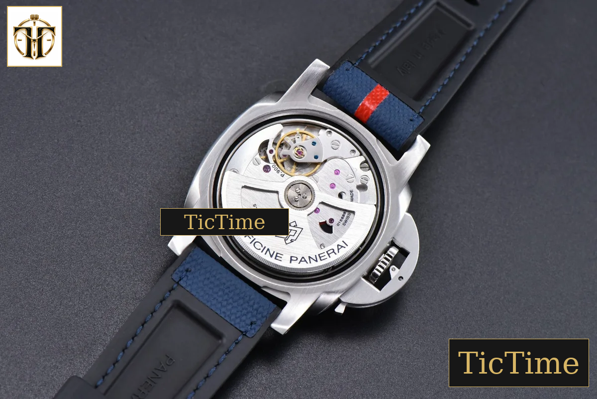 Quaranta BiTempo Luna Rossa PAM1404 40mm VSF Blue Dial Gummy Strap P900 — foto 20