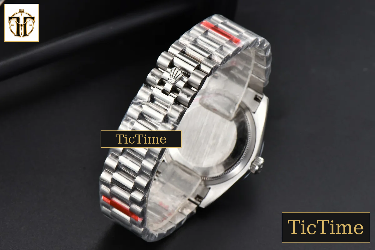 DayDate 36mm GMF SS Meteorite Dial Diamond Marker SS Bracelet A3235 — foto 31