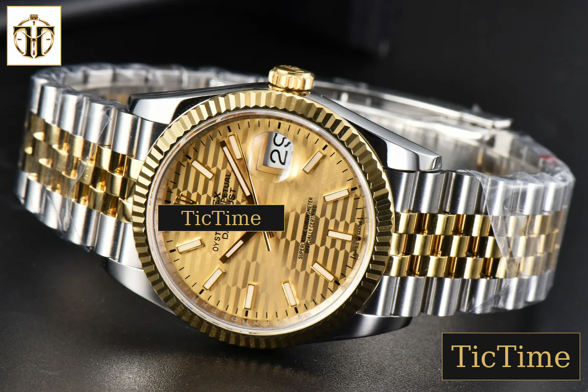 DateJust 36mm BPF YG/SS YG Motif Dial Jubilee Bracelet A2824 — foto 16