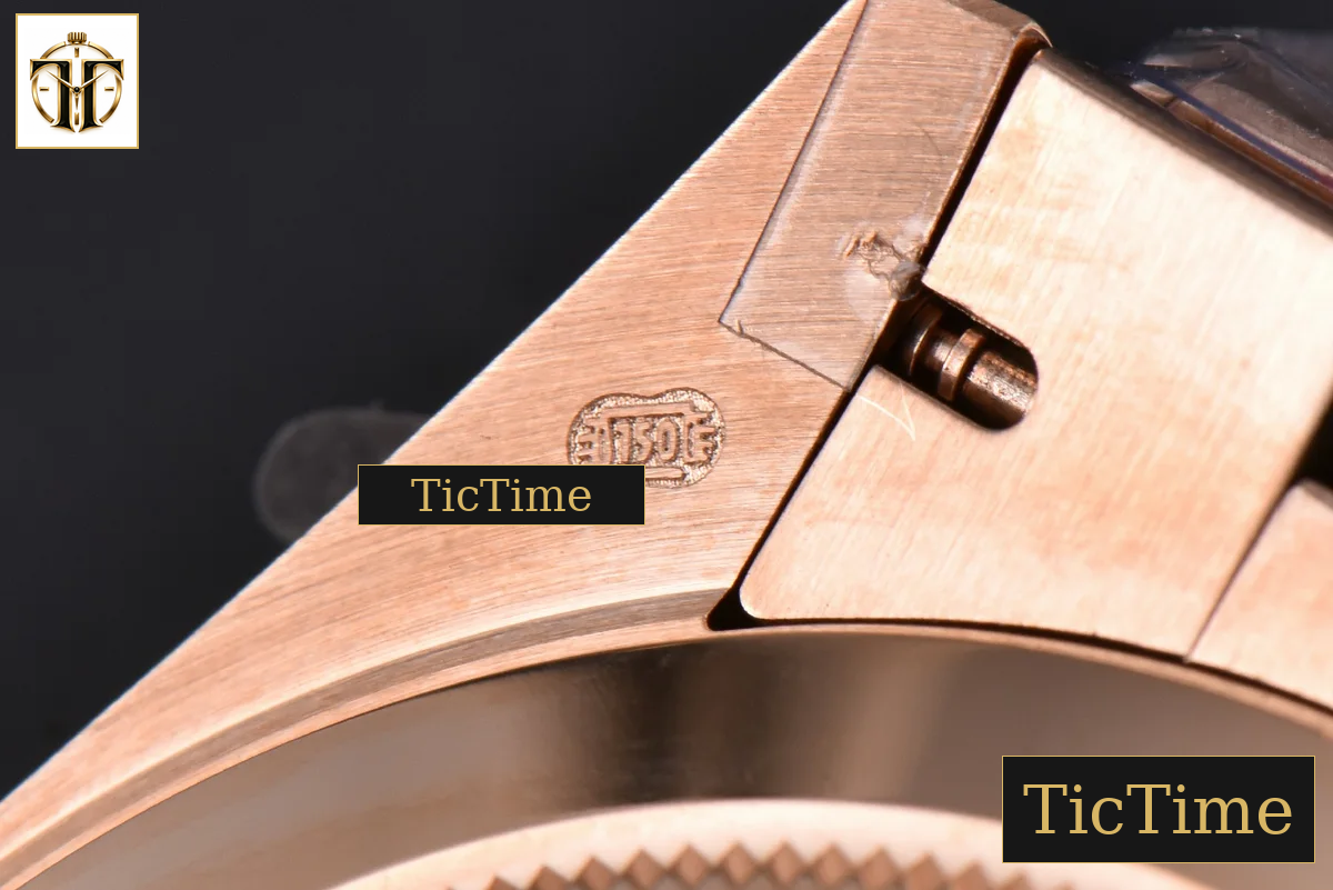 DayDate Tungsten 40mm GMF RG Sinople Dial Diamond Marker President Bracelet 165g VR3255 — foto 22