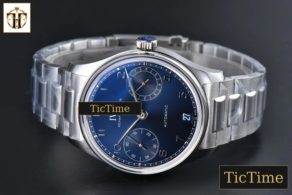 Portugieser Automatic 7 Days IWC0562E 42mm APSF SS Blue Dial Numeral Markers SS Bracelet A52010 — foto 13