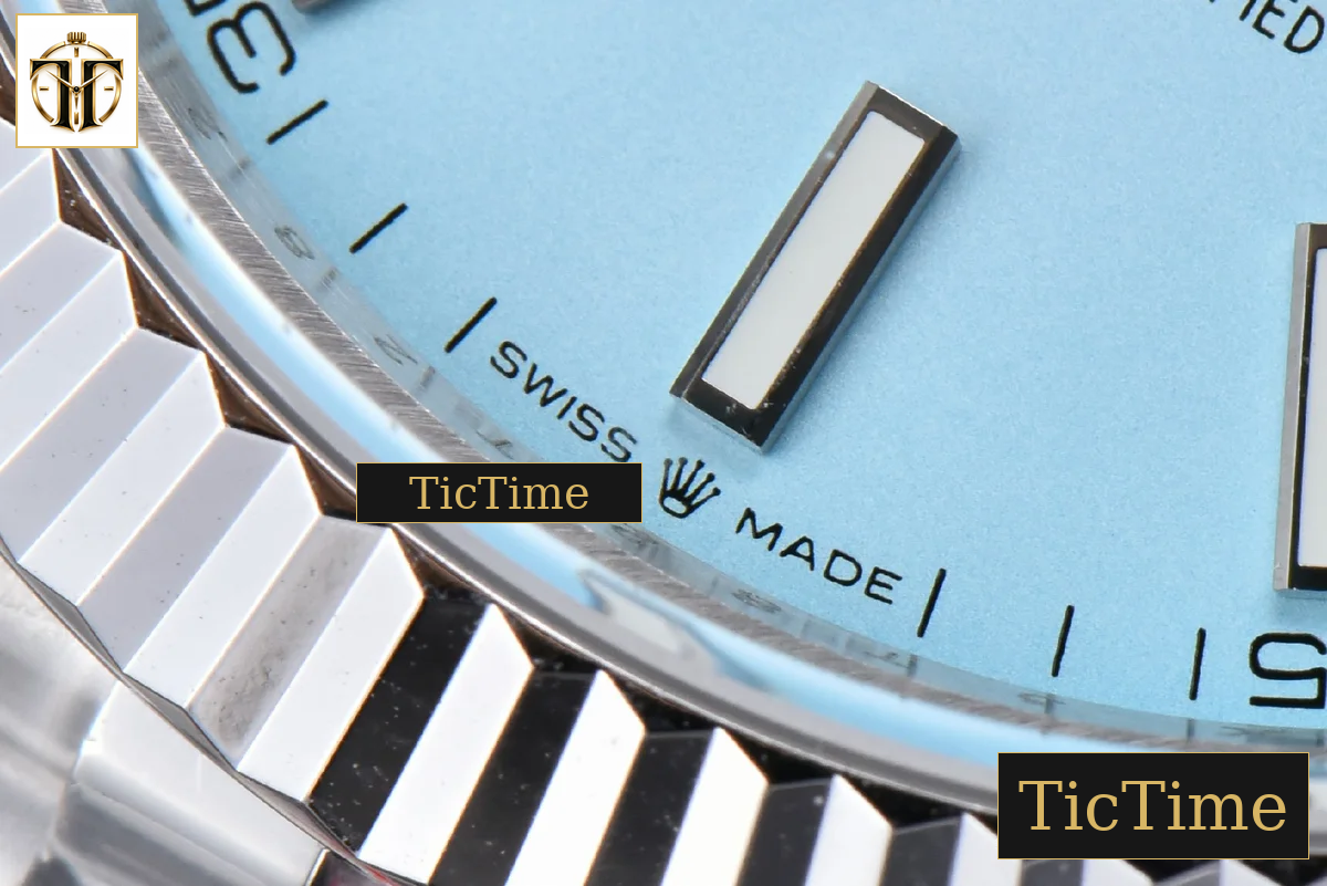 Datejust 41mm GMF Tiffany DIal SS braceelt tungsten heavier version VR3235 — foto 8