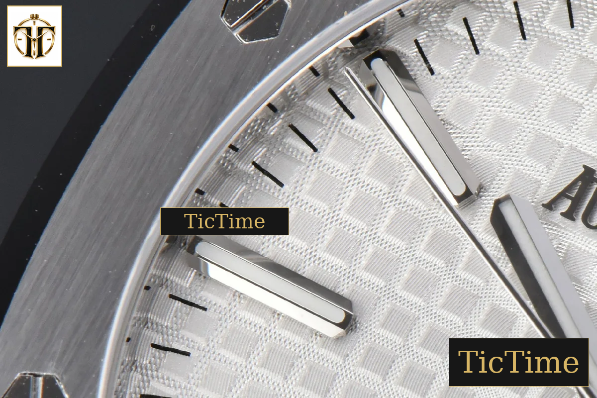 Royal Oak ’50th Anniversary’ 15510 41mm ZF White Dial SS Bracelet SA4302 — foto 7