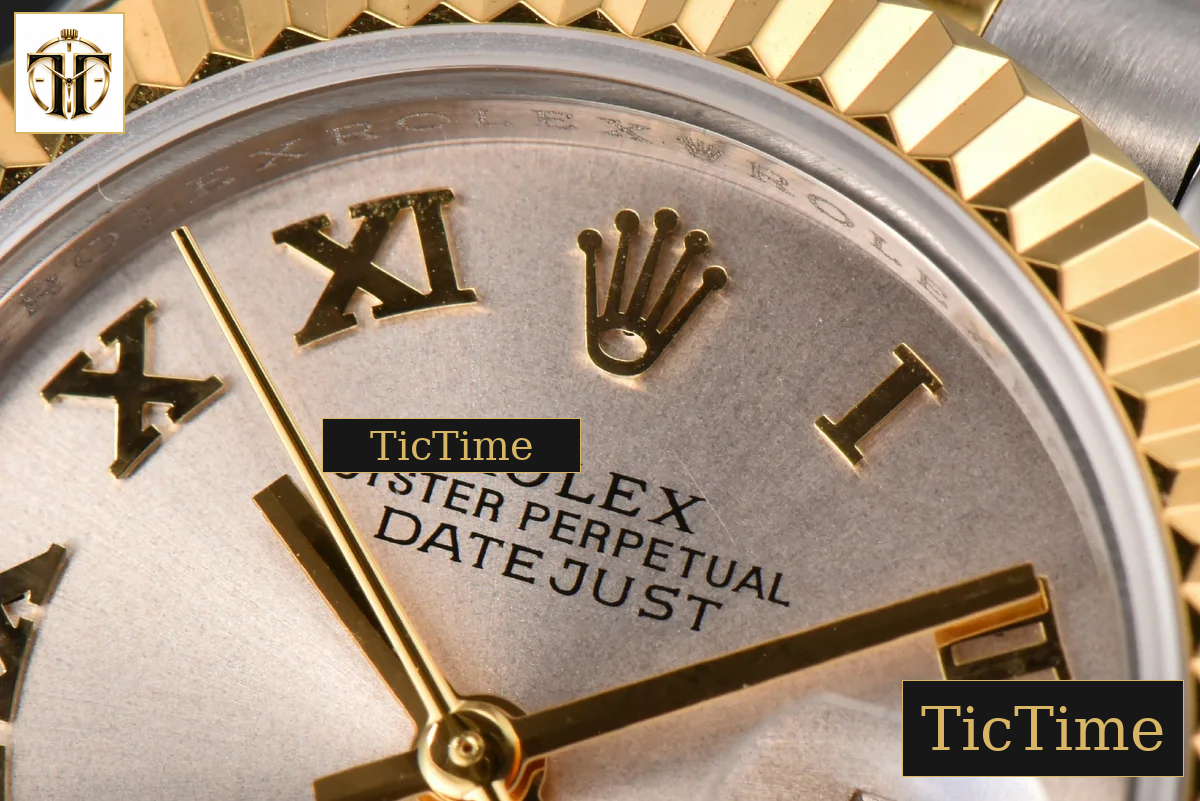 DateJust Ladies 28mm WF YG/SS Silver Dial Roma Marker Jubilee Bracelet A2236 — foto 6