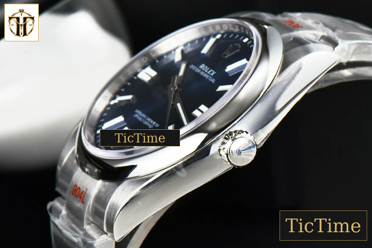 Oyster Perpetual 124300 41mm EWF Blue Dial SS Bracelet A3230 — foto 9