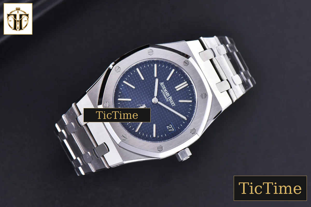 Royal Oak 15202 39mm XF Blue Textured Dial SS Bracelet A2121 — foto 4