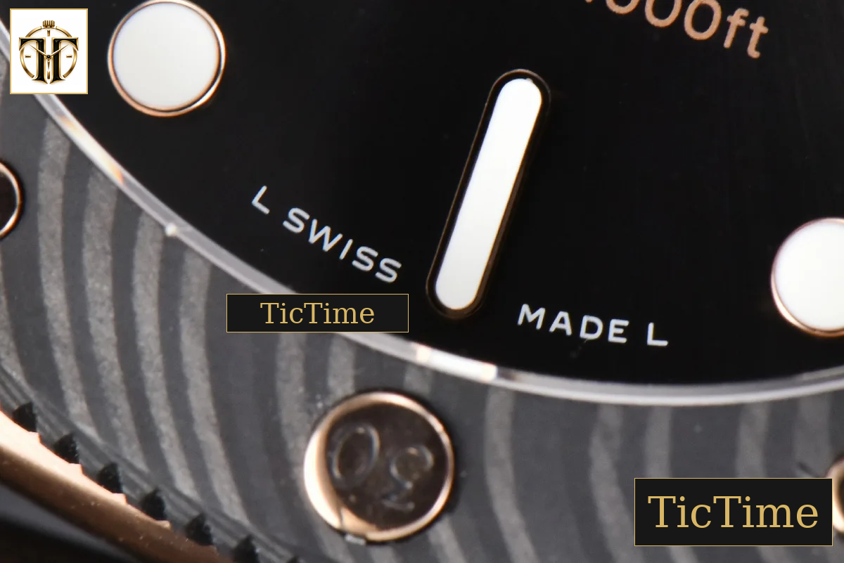 PAM1070 44mm VSF RG Sub Quaranta Black Dial Black Rubber Strap P900 — foto 9