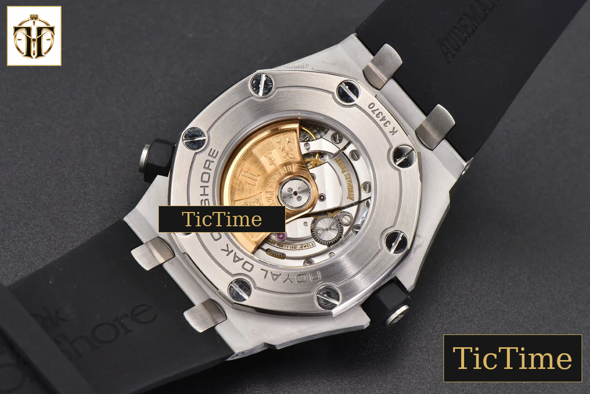 Royal Oak Offshore Diver 15710 42mm APSF Black Dial Black Rubber Strap SA3120 — foto 17