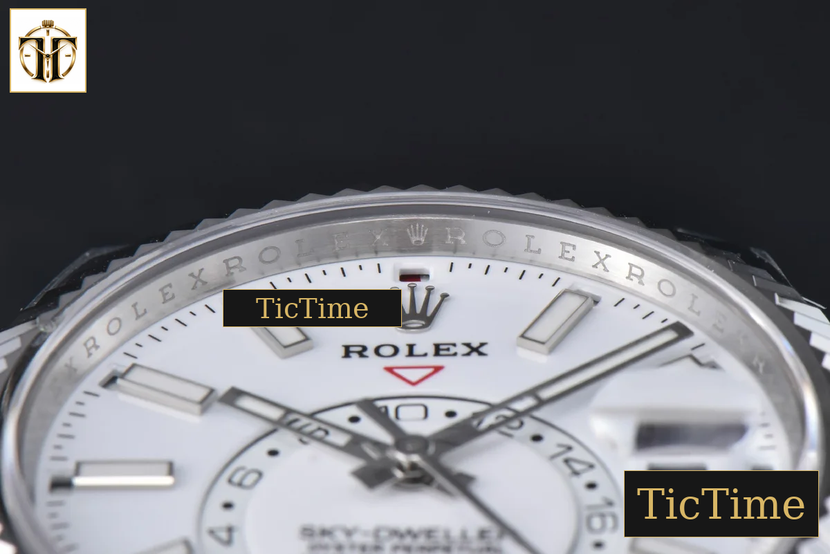 Sky-Dweller 904L 326934 42mm ZF White Dial SS Bracelet A2824 — foto 13