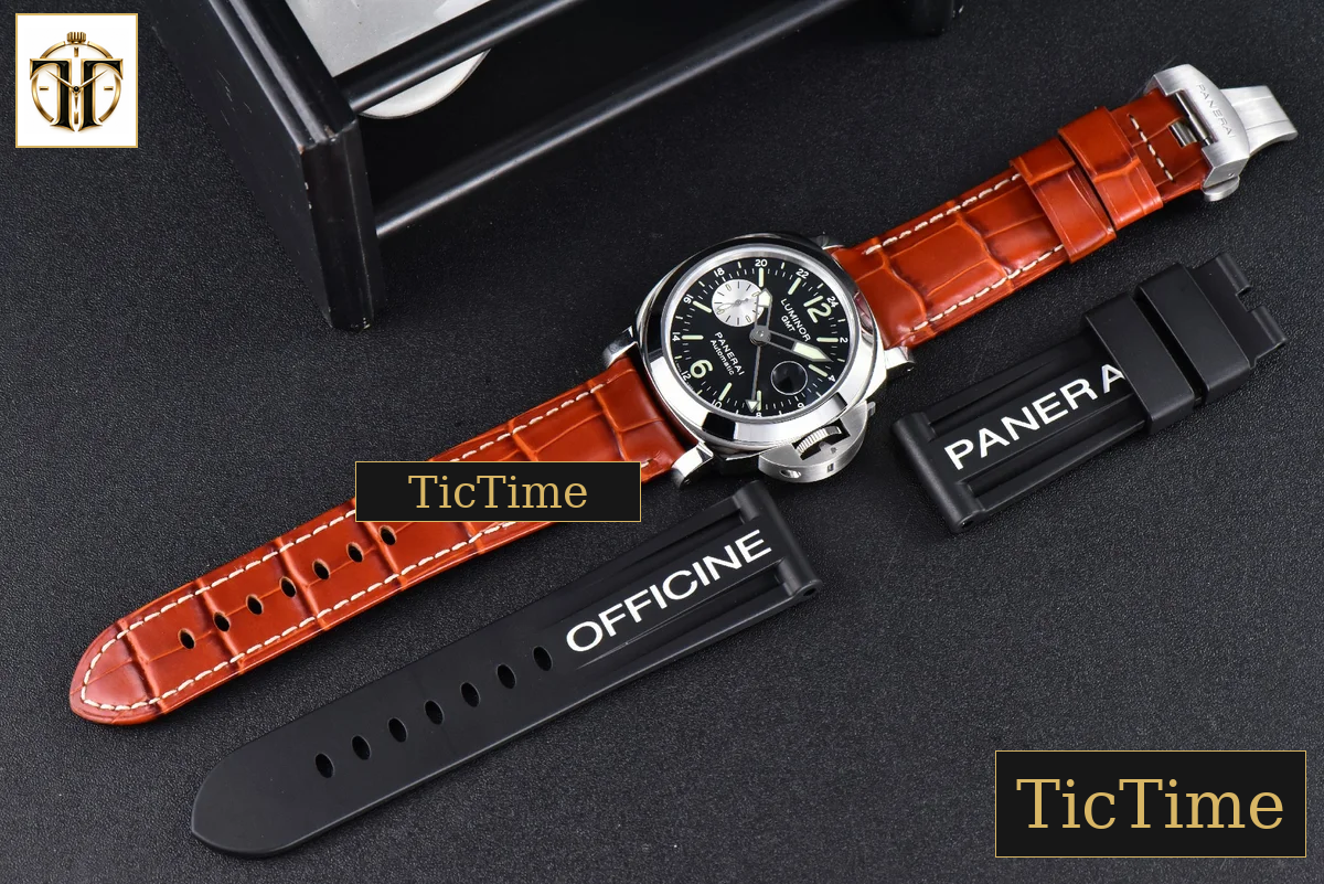 GMT PAM088 44mm VSF Black Dial Brown Leather Strap P9001 — foto 28