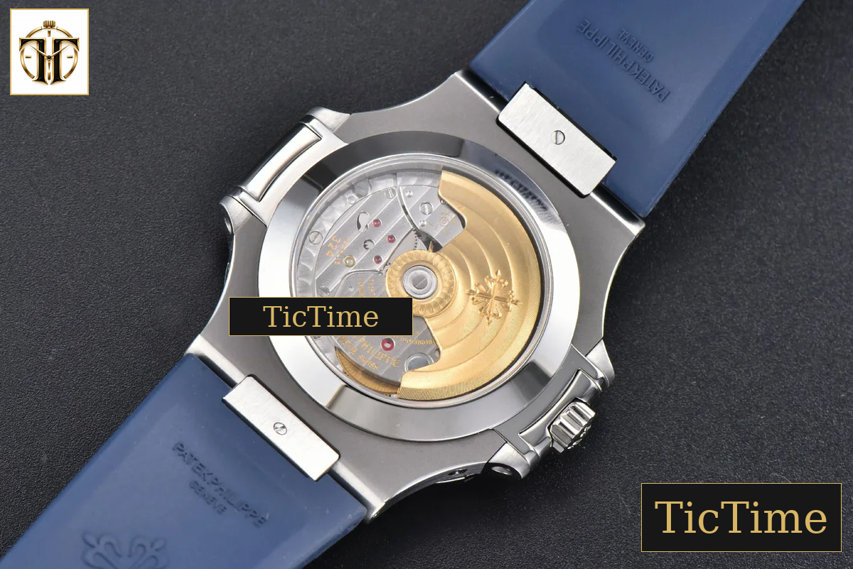 Nautilus Full Function 5726 40.5mm PPF Blue Dial Blue Rubber Strap A324 — foto 15