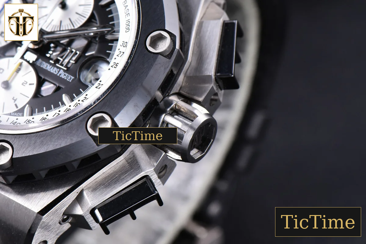 Royal Oak Offshore Ruben Barrichello II 44mm JF Skeleton Dial Black Leather Strap V2 A3126 — foto 10