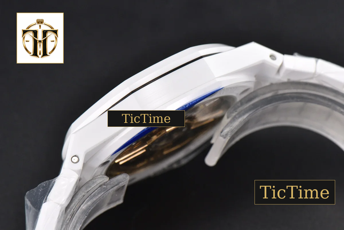 Royal Oak Chrono 26240 41mm APSF White Ceramic Tiffany Dial Bracelet SA4401 — foto 16