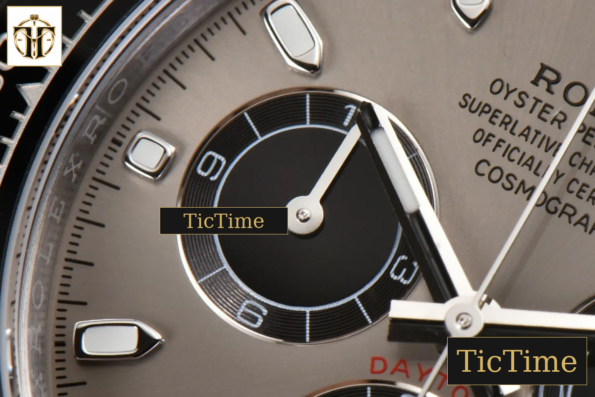 Daytona 116519 40mm BTF Gray Dial Black Subdial Oysterflex Strap SA4130 — foto 7