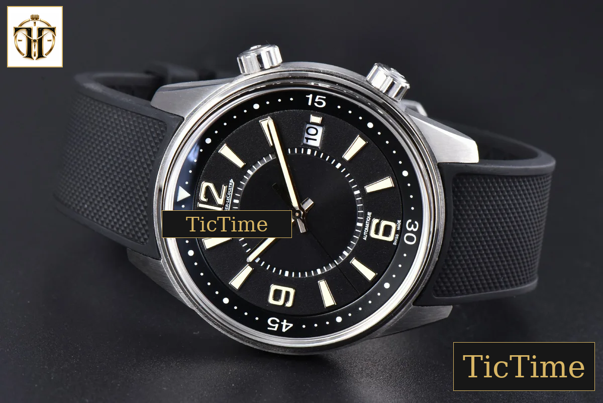 Polaris 42mm CSF Black Dial Black Rubber Strap Mod MY9015 — foto 12