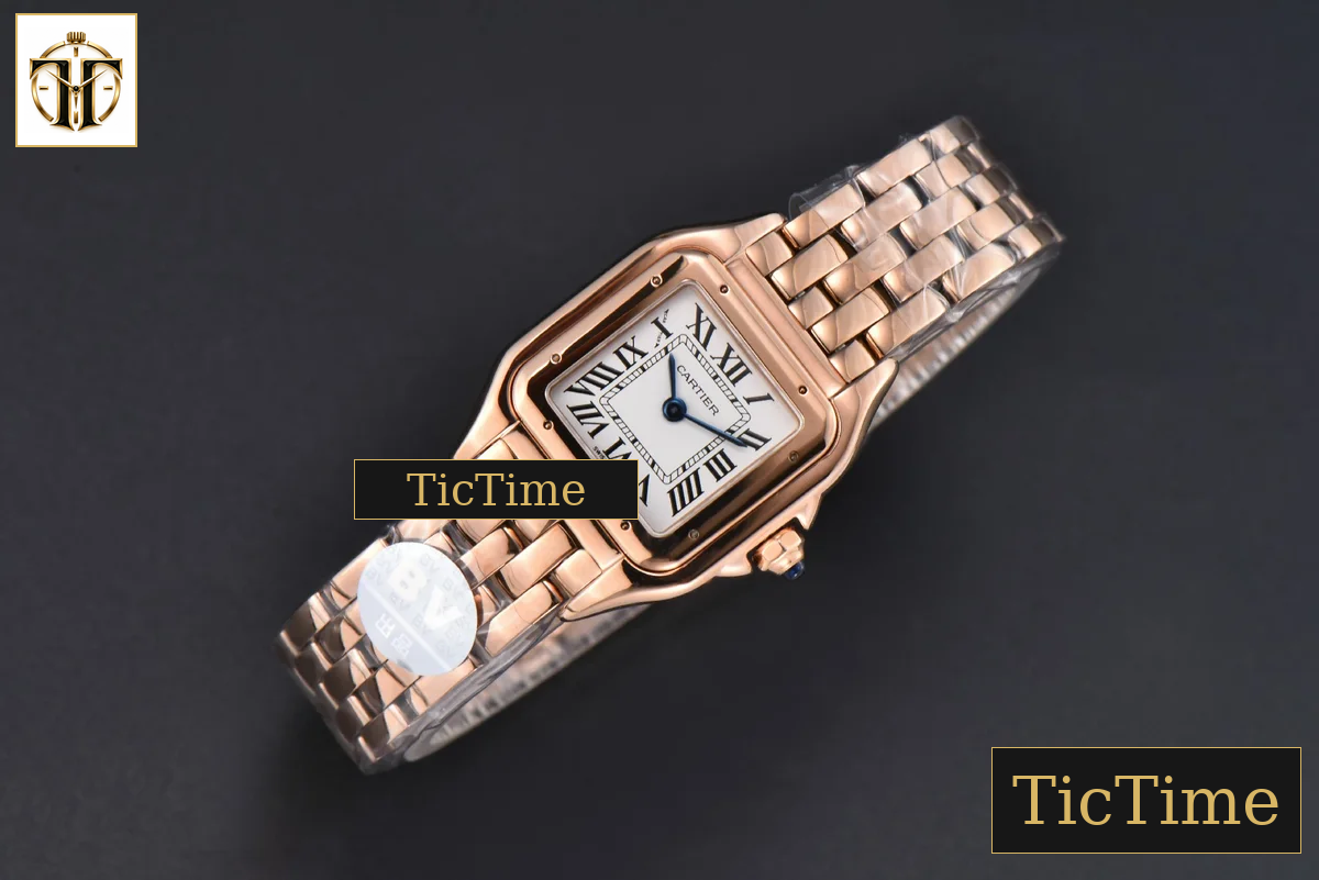 Panthère Secrete Ladies 22mm BVF RG White Dial RG Bracelet Ronda Quartz — foto 4