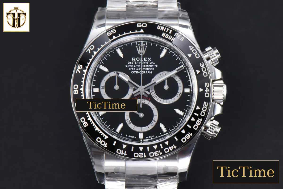 Daytona 904L 126500 40mm VSF Black Dial SS Braclet DD4131 — foto 2