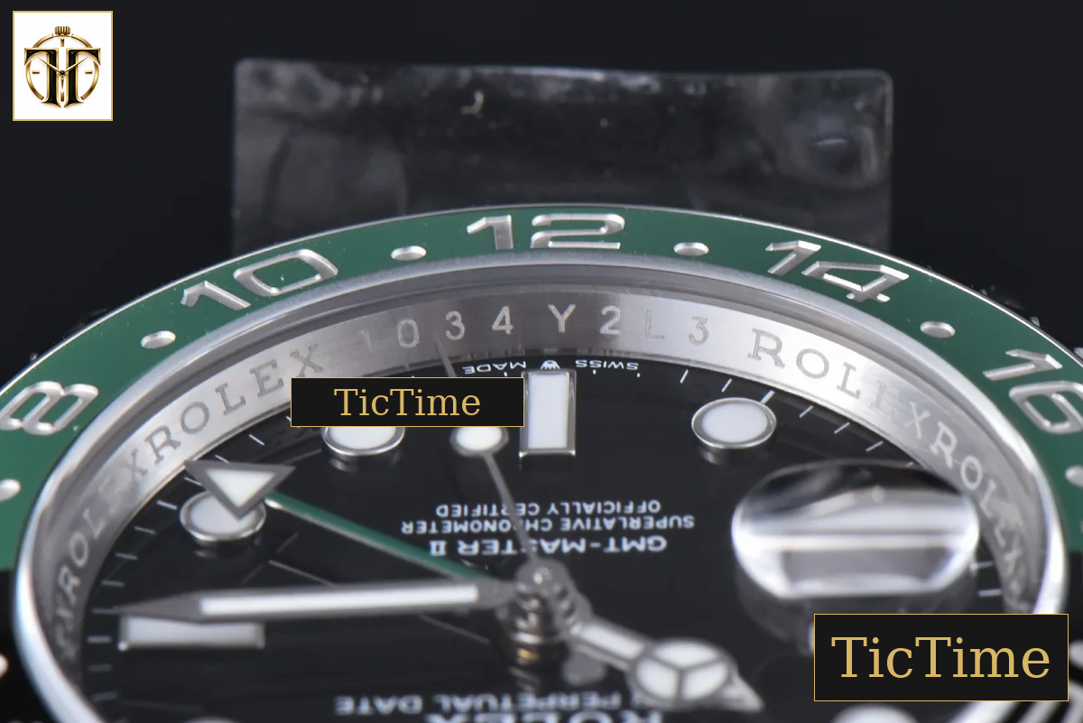 GMT Master II VTNR V3 Sprite 126720 Clean Factory Black/Green Bezel Oyster Bracelet CHS DD3285 — foto 13