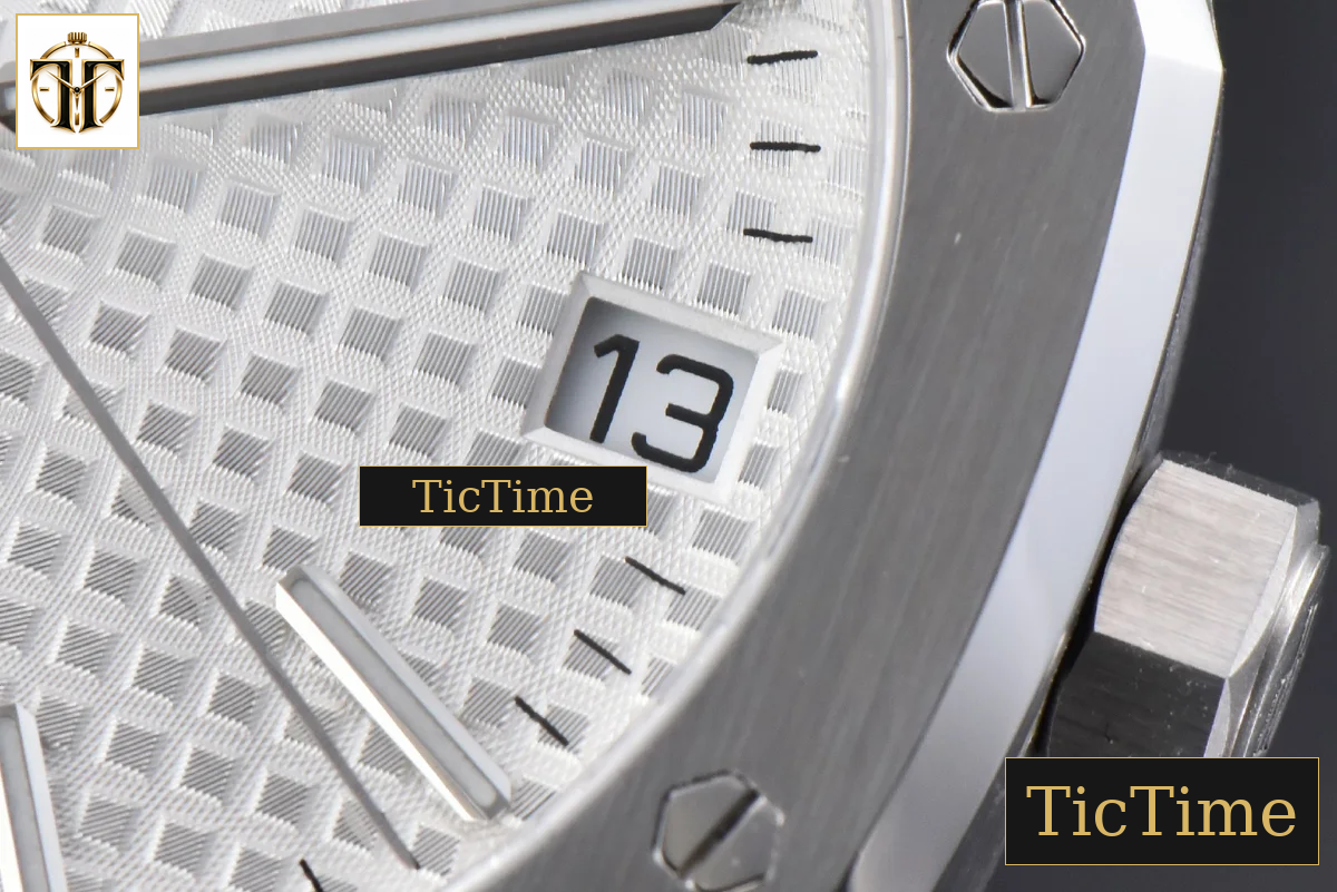 Royal Oak “50th Anniversary” 15510 41mm ORF SS White Dial SS Bracelet SA4302 — foto 9