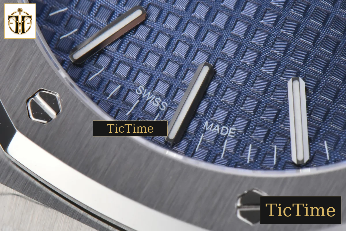 Royal Oak 15400 41mm ORF Blue Textured Dial SS Bracelet A3120 — foto 8
