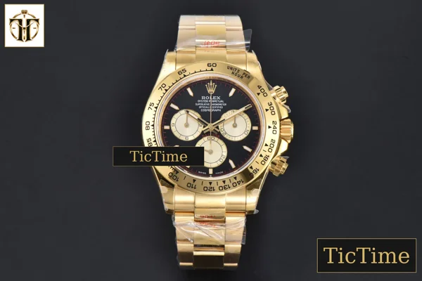 Foto frontal — Daytona 904L 126508 40mm BPF YG Black Dial YG Subdial YG Bracelet SH4131