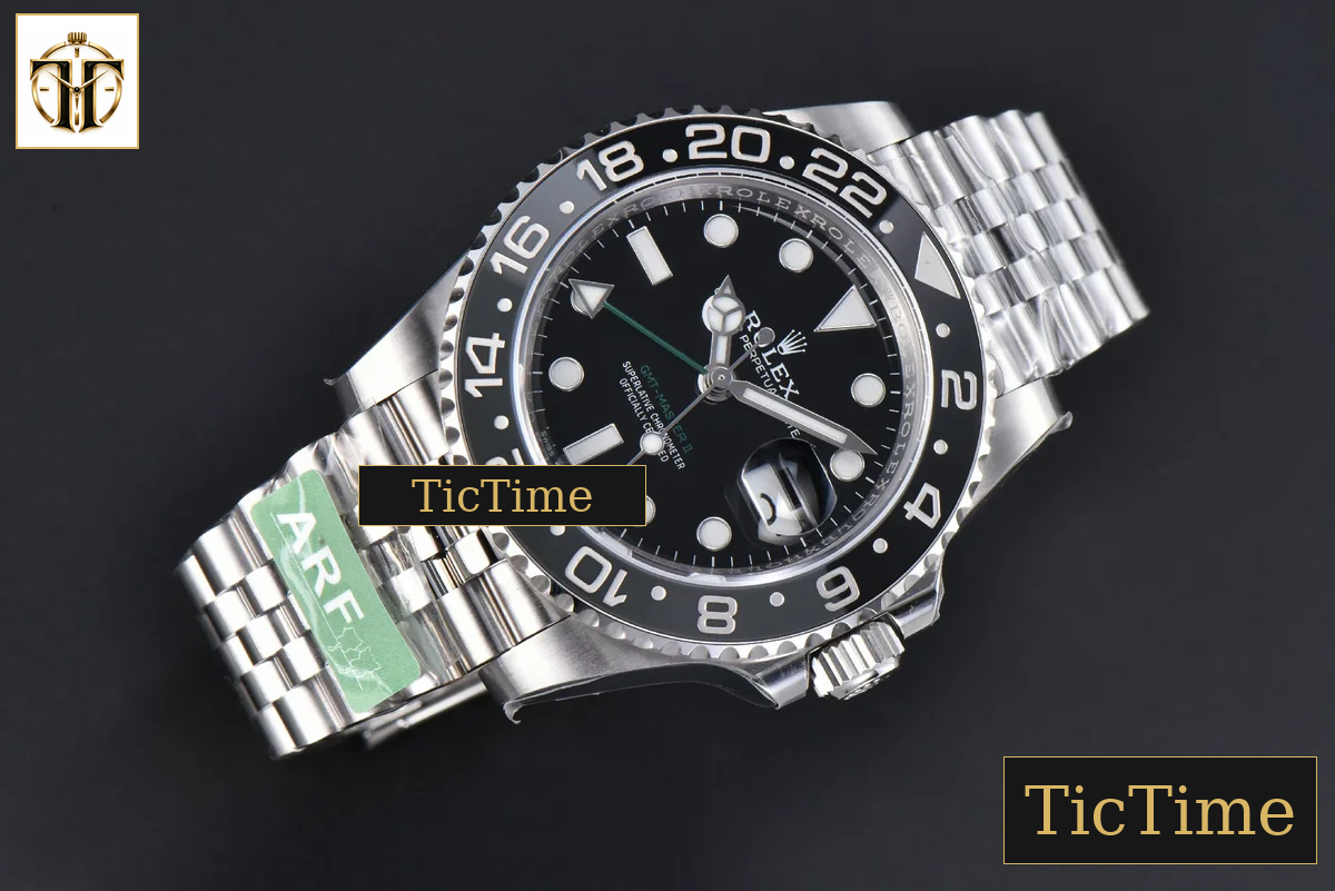 GMT Master II GRNR 126710 40mm ARF Black DIial Jubilee Bracelet DD3285 — foto 4
