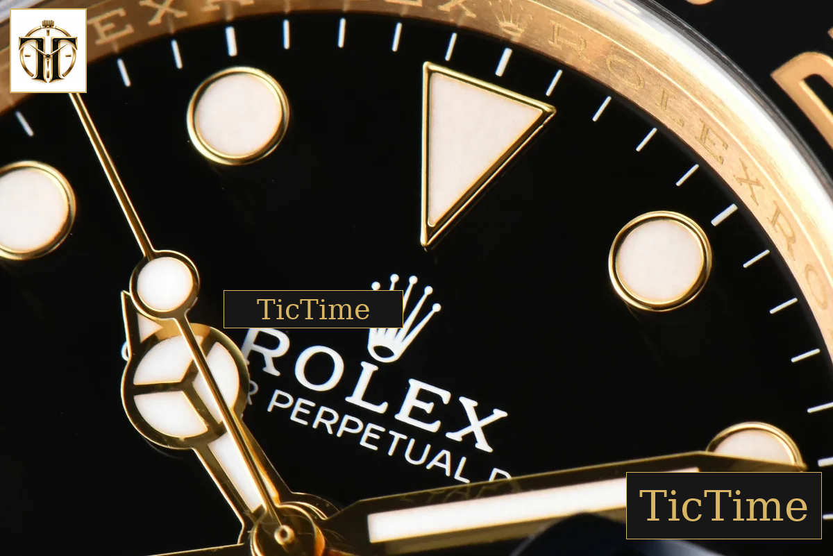 GMT Master II 126718 40mm Clean Factory YG Black/Gray Bezel Black Dial Jubilee Bracelet DD3285 — foto 7