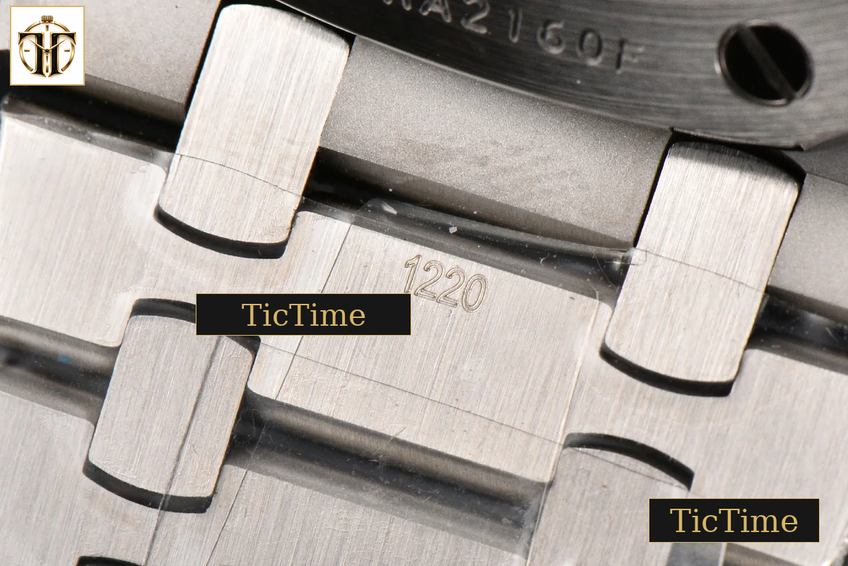 Royal Oak ’50th Anniversary’ 15510 41mm ZF Ice Blue Dial Diamond Marker SS Bracelet SA4302 — foto 29