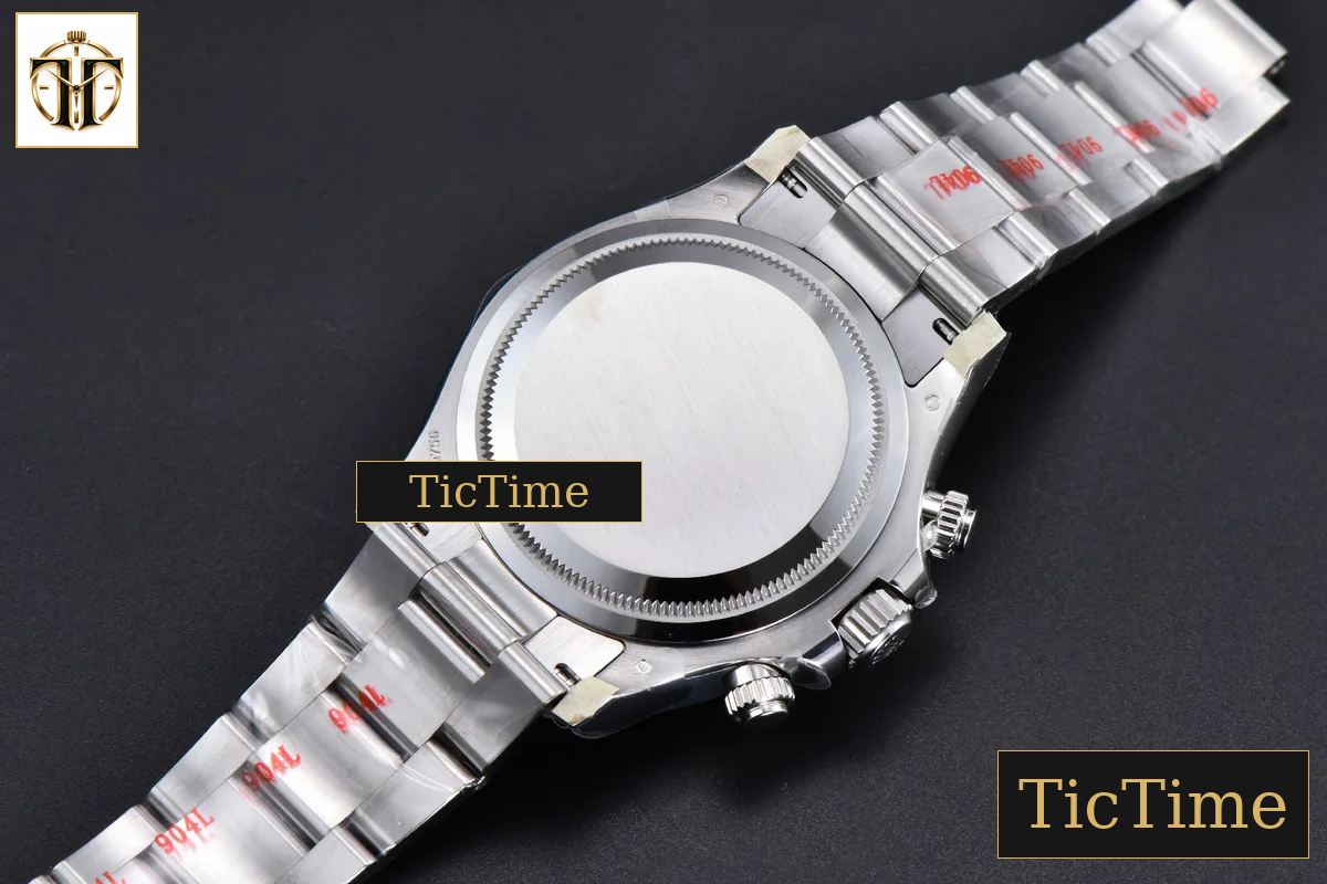 Daytona 126509 40mm Clean Factory Grey Black Subdial Lume Marker SS Bracelet DD4131 — foto 19