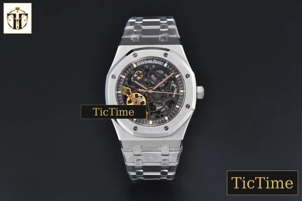 Foto frontal — Royal Oak 15407ST 41mm ZF Skeleton Dial A3132