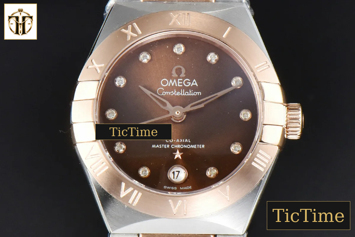 Constellation 29mm TWSF RG Brown Dial RG/SS Bracelet A8700 — foto 2