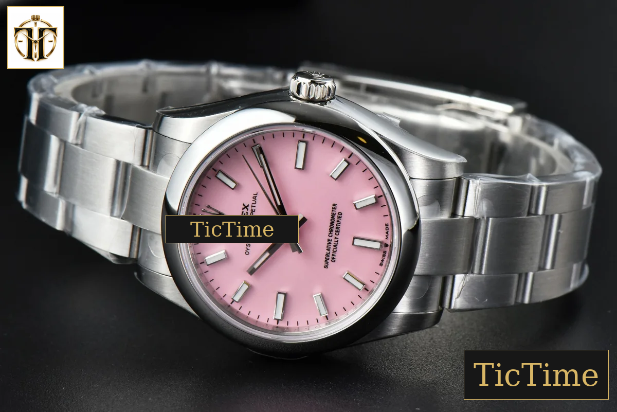 Oyster Perpetual 277200 31mm EWF Pink Dial SS Bracelet A3230 — foto 14