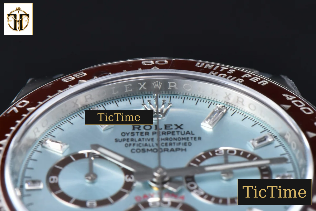 Daytona 126506 40mm Clean Factory Ice Blue Dial Diamond Markers SS Bracelet DD4131 — foto 15