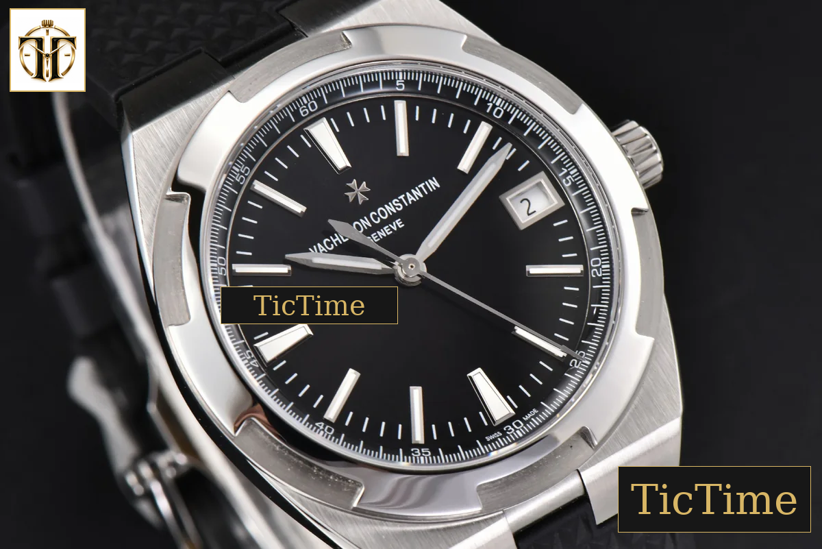 Overseas 4500V 41mm ZF Black Dial Black Rubber Strap A5100 — foto 10