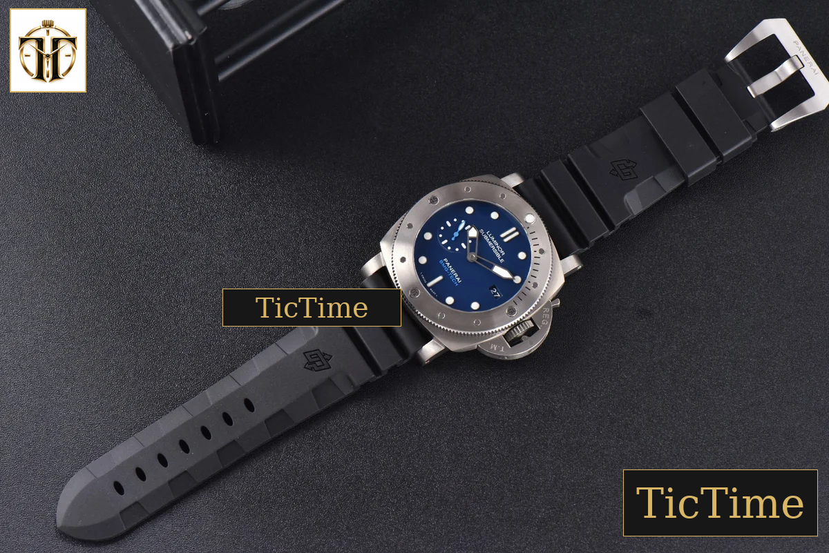 Luminor Submersible 1950 BMG Tech PAM692 47mm VSF Blue Dial Rubber Strap P9010 — foto 26