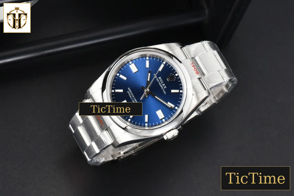 Oyster Perpetual 126000 36mm EWF Blue Dial SS Bracelet A3230 — foto 15