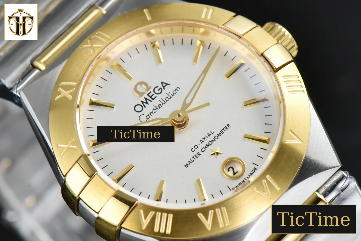 Constellation 29mm TWSF YG White Dial YG/SS Bracelet A8700 — foto 5