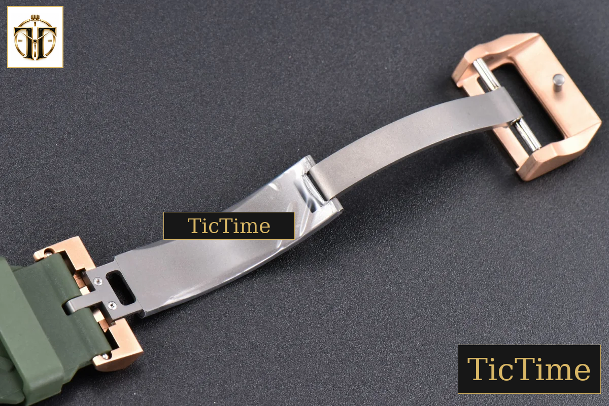 Big Pilot IW329702 43.8mm M+F Bronze Green Dial Green Rubber Strap A2892 — foto 31