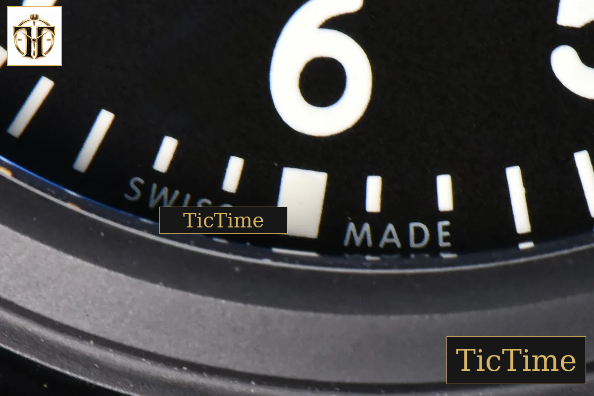 Pilot Top Gun IW326906 41mm V7F Black Ceramic Black Nylon Strap A32111 — foto 9